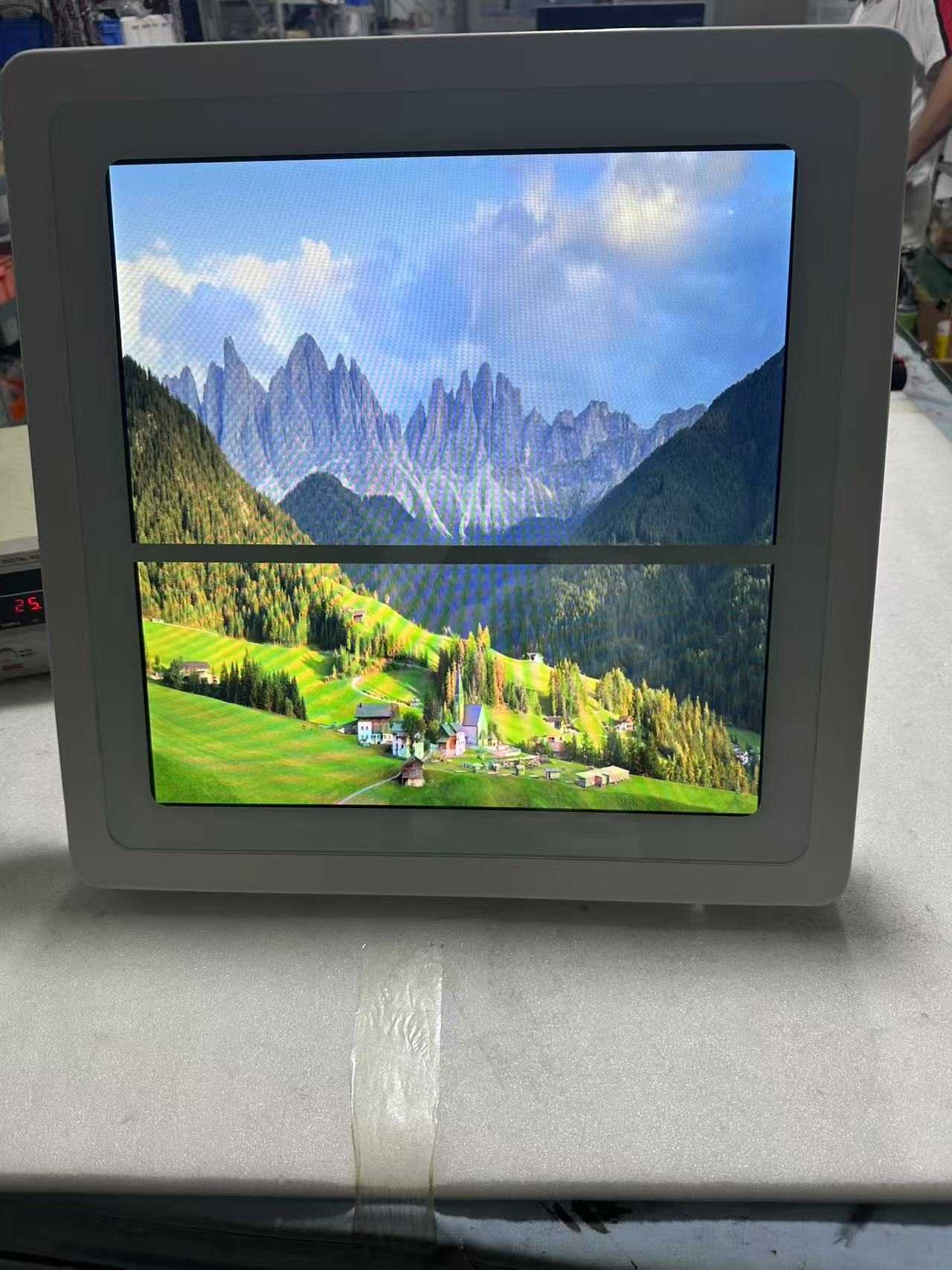 19.2 inch Square Touch Monitor Wall Mounted Desktop Dual-purpose