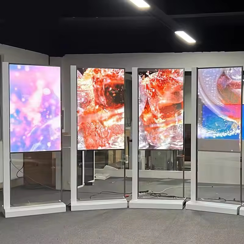 55 inch OLED Transparent Digital Amoled Display Touch Screen